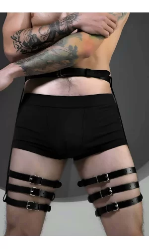 Erkek  Jartiyer Harness, Seksi Erkek  Fantezi Giyim - Brfm170