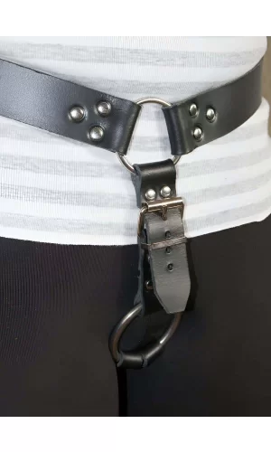 Erkek  Özel Bölge Deri Harness - Brfm25