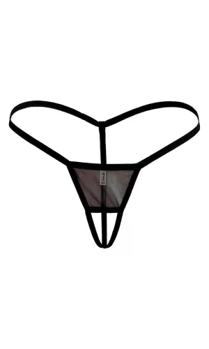 Fantazi İç Giyim Kadın Mini Siyah Fantezi G String