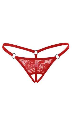 Fantezi İç Giyim Ağı Açık Dantelli Fantazi G String
