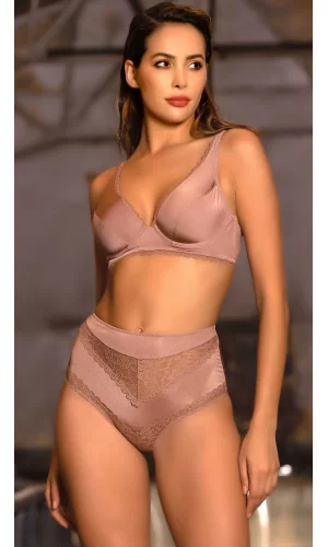 Giorgia  Wire Bra, Vizon Konforlu Ve Şık Sütyen