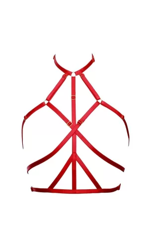 Göğsü Saran Şık Lastik Harness - Brf148