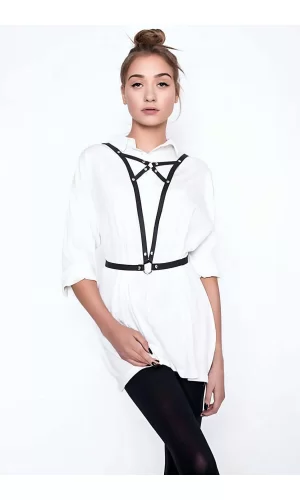 Göğüs Üstü Çapraz Detaylı Şık Harness - Brf156