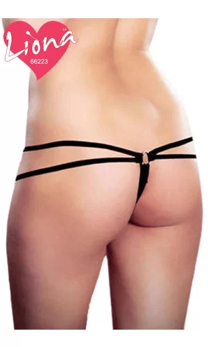 İpli Büyük Beden Tanga