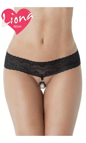 İpli Kadın Seksi İç Çamaşırı