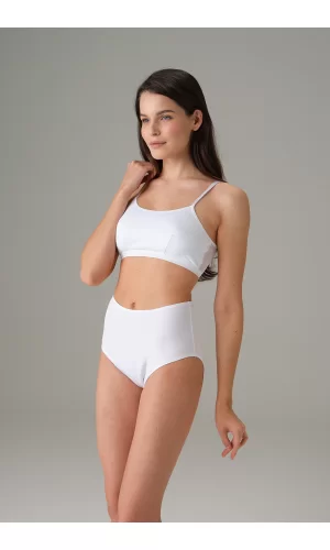 Kadın Beyaz Kadın Slip Külot 7183