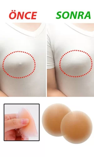 Kadın Ten Silikon Göğüs Ucu Gizleyici Nipple Cover