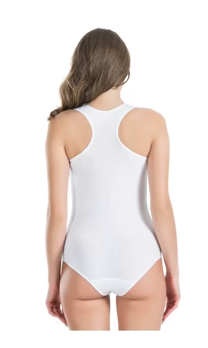 Kalın Askılı Sporcu Kadın Body 317