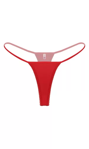 Kırmızı Fantazi Giyim Kadın Fantezi String