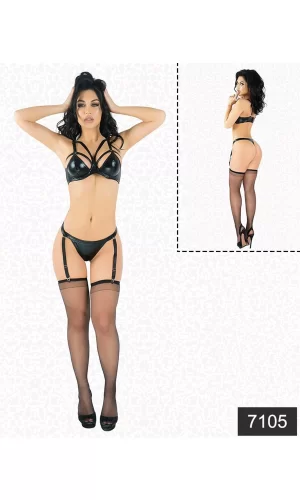 Lateks Bralet Jartiyer Takımı