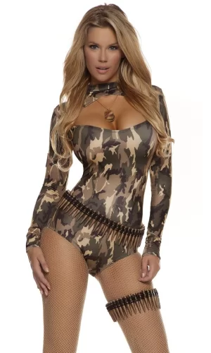 Luz&Pos Arias Closet Fantezi Body Asker Kostümü