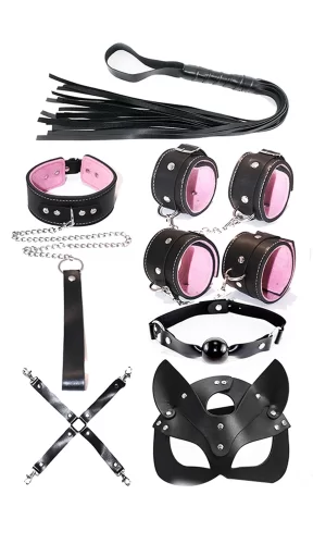 Maskeli Fantezi Set (7 Parçalı)