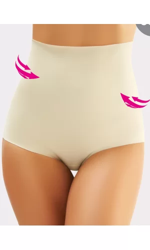 Miss Flex Ten Lazer Kesim Yüksek Bel Slip Korse 6001