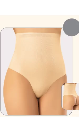 Miss Flex Ten Lazer Kesim Yüksek Bel String 6005