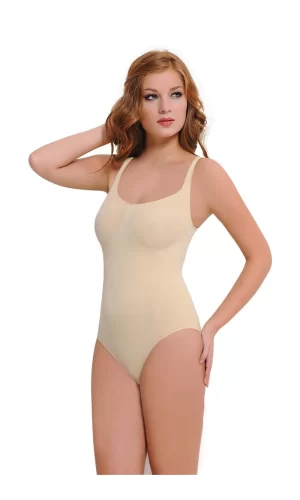 Nbb 2944 Çıtçıtlı Ağ Silikonlu Boy Korsesi