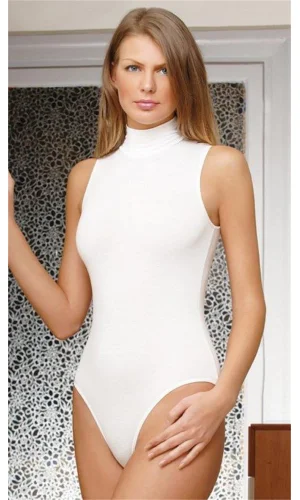 Nbb 2950 Boğazlı Kolsuz Çıtçıtlı Body