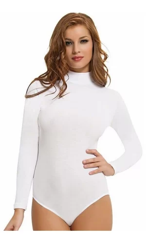 Nbb 2960 Uzun Kollu Boğazlı Çıtçıtlı Body