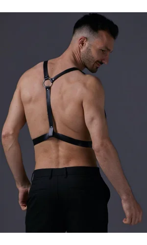 Pamuktenim Erkek  Fantezi Deri Harness Askı 2134