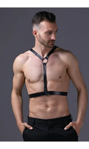 Pamuktenim Erkek  Fantezi Deri Harness Askı 2135
