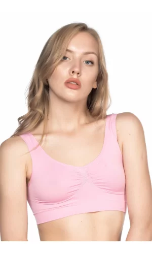 Pembe Mı Emay 4005 Soft Kalın Askı Büstiyer