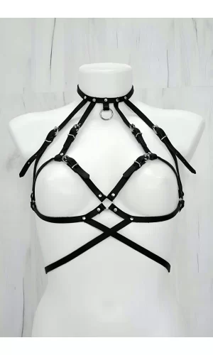 Seksi Giyim Deri Harness - Brf330