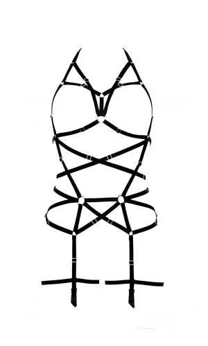 Şık Ve Seksi Harness  Jartiyer - Brf348