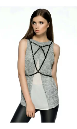 Sırtı V Detaylı Şık Harness - Brf179