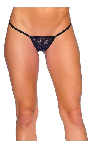 Siyah Dantelli Tanga Brf1164