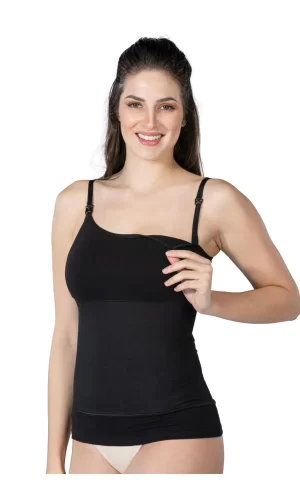 Siyah Mı Emay 1402 Modal Cotton Emzirme Atlet Korse