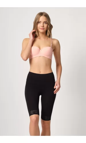 Siyah Mı Emay 3004 Soft Uzun Paça Dantel Boxer