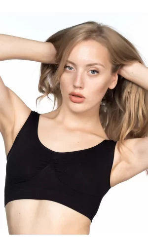 Siyah Mı Emay 4005 Soft Kalın Askı Büstiyer