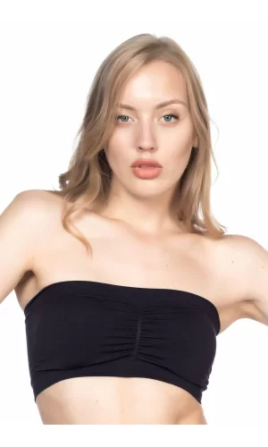 Siyah Mı Emay 4022 Pedli Straplez Korse