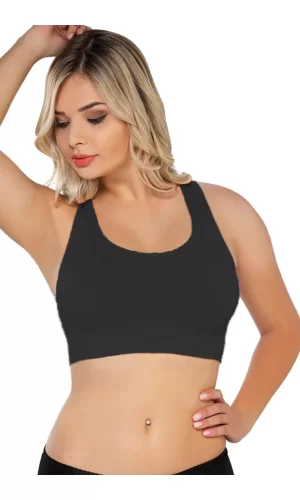 Siyah Mı Emay 4027 Seamless Tül Pedli Toparlayıcı Büstiyer