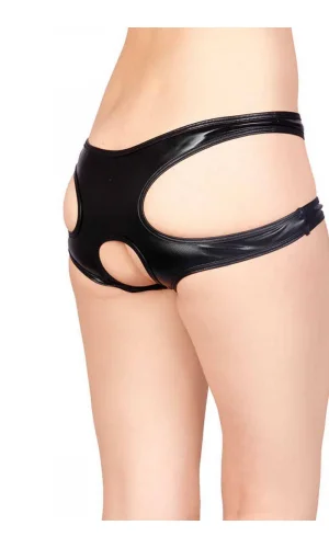 Siyah Özel Bölgesi Açık Seksi Külot Brf1172