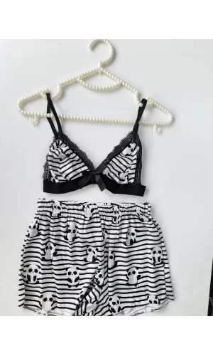 Şortlu Sexy Takım Pijama Takımı