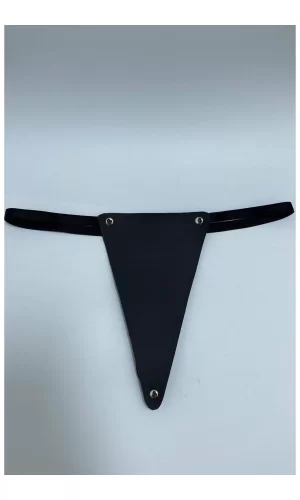 Suni Yumuşak Deri Harness Fantezi Sexi Tanga Külot  81077