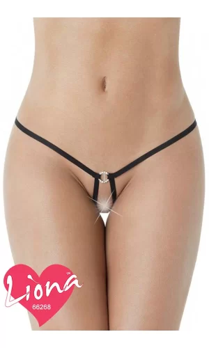 Taşlı Büyük Beden G-string
