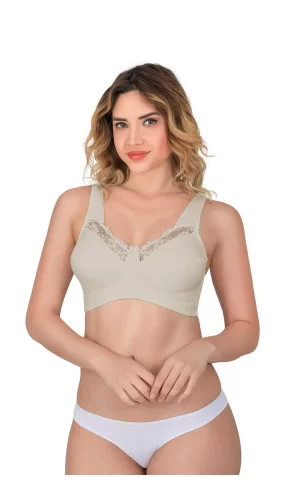 Ten Mı Emay 181 B Dantelli Toparlayıcı Cotton Sütyen
