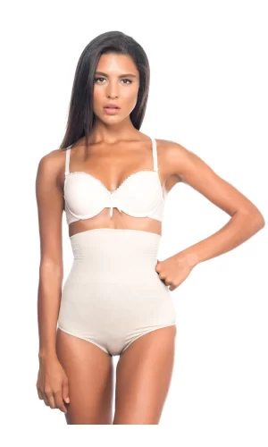 Ten Mı Emay 2079 Yüksek Bel Desenli Double Slip Korse