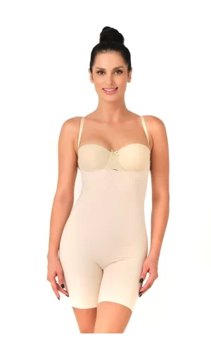 Ten Mı Emay 2758 Lazer Kesim Göğsü Açık Boxer  Korse