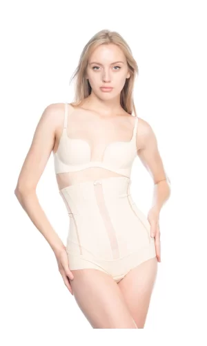 Ten Mı Emay 2886 Yüksek Bel Tül Slip Lazer Korse