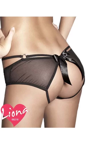 Tüllü Büyük Beden Seksi Kilot
