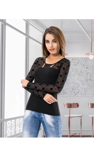 Uzun Kol Kadın Body 120