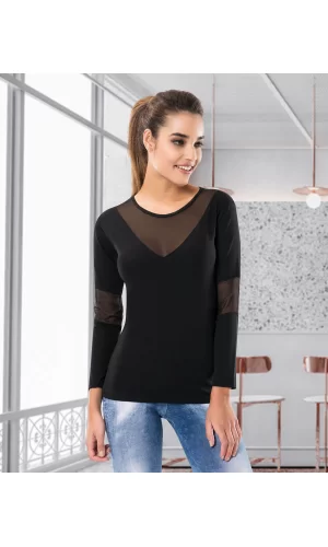 Uzun Kol Kadın Body 124