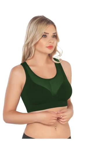 Yeşil Mı Emay 4028 Seamless Tül Toparlayıcı Büstiyer