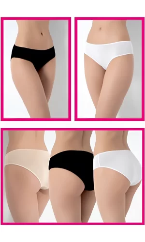 3lü Ekonomik Paket Bambu Slip Külot