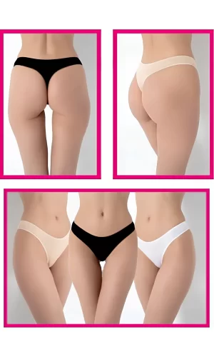 3lü Ekonomik Paket Bambu String Külot