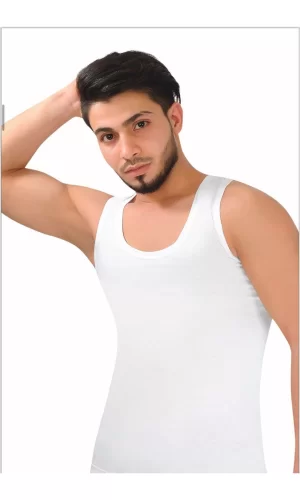 Beyaz Penye 6lı Erkek Atlet-sismen02