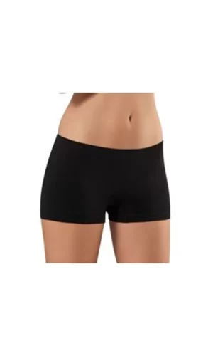 Siyah Dikişsiz Kadın Boxer Korse - 700