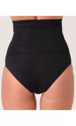 Siyah Kadın Dikişsiz Slip Korse - 780